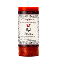 Wicked Witch Mojo Red Stilettos Candle